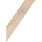 Ekena Millwork 5 1/2"W x 18"D x 26"H Traditional Smooth Knee Brace, Douglas Fir BRC06X18X26TRA00SDF - alternate 3